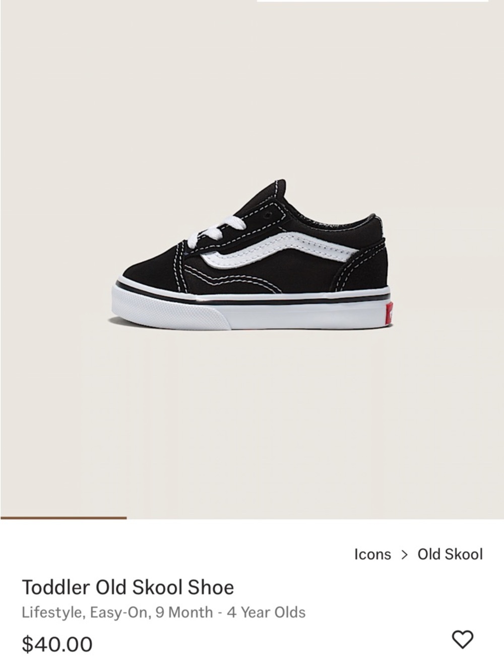 Vans Kids Black and White Low-Top Lace-Up Sneakers - Picture 7 of 7